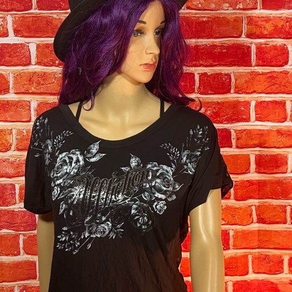 Affliction Women’s T-Shirt - Picture 5 of 12